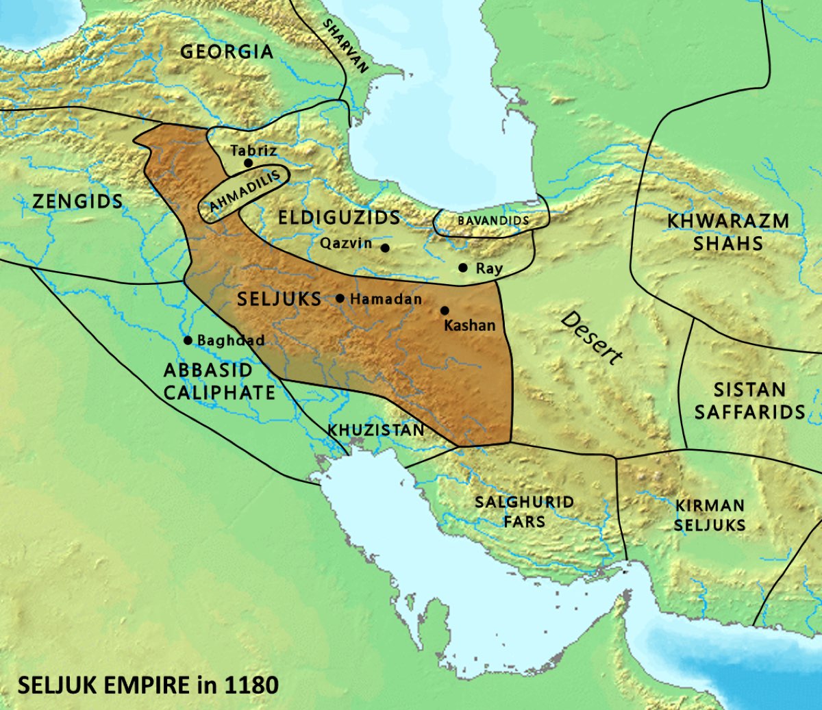 ИРАКСКИЕ И ХОРАСАНСКИЕ СЕЛЬДЖУКИ (1119 – 1194)