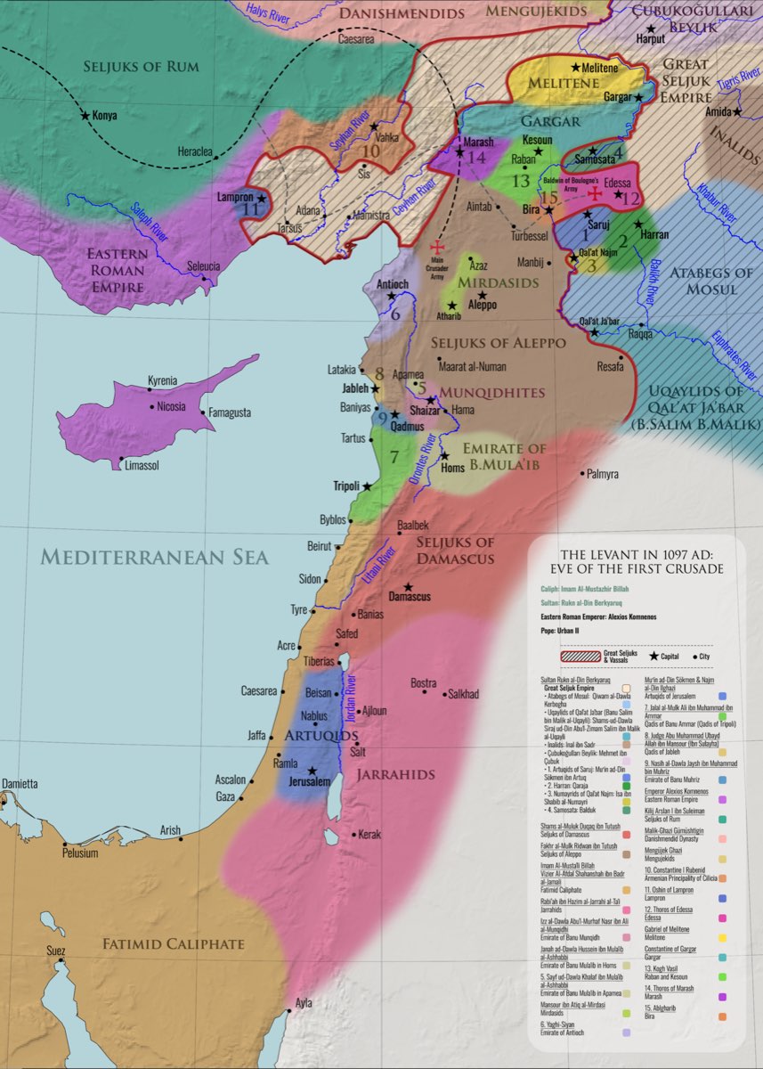 Damascus Seljuks Kingdom