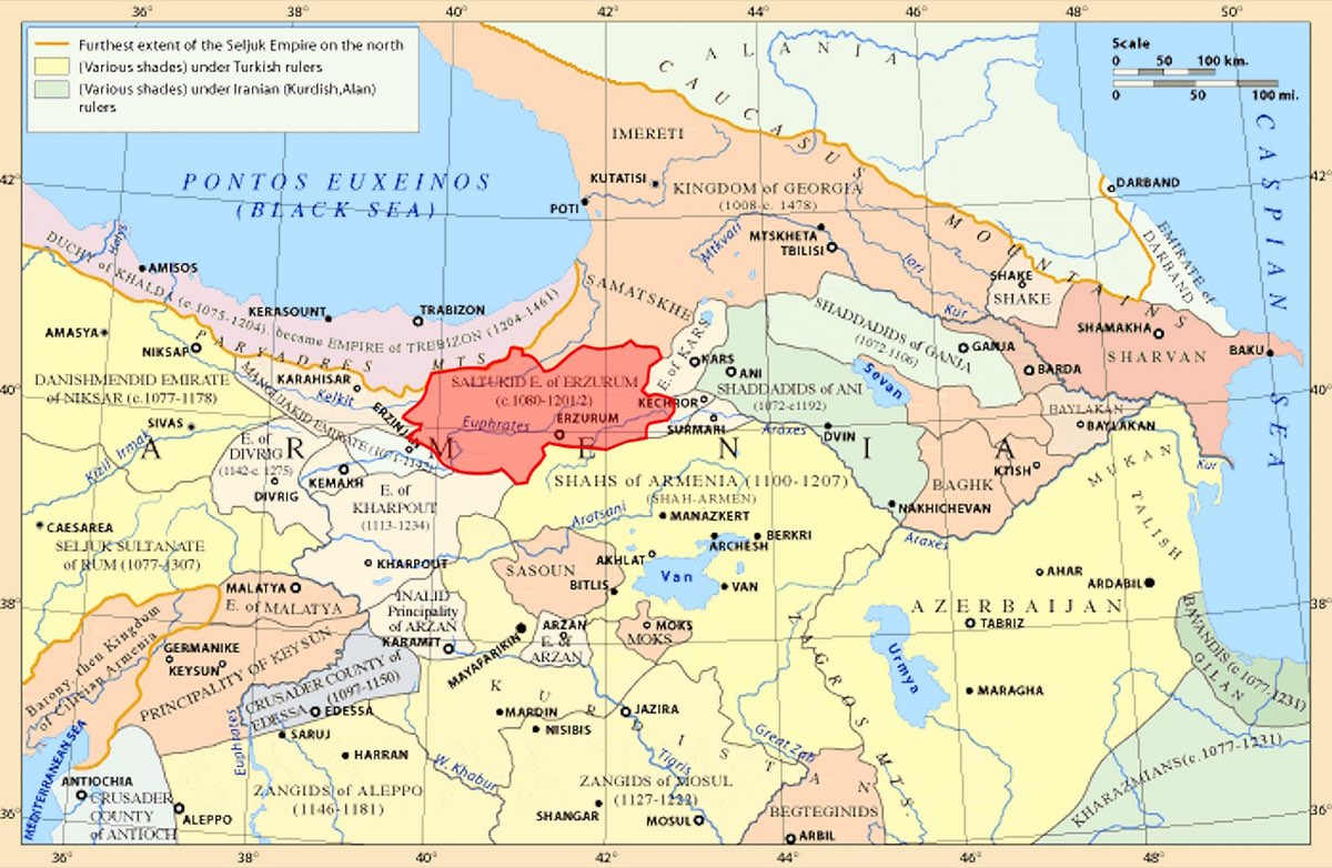 Saltuklu Bey Principality (1092-1202)