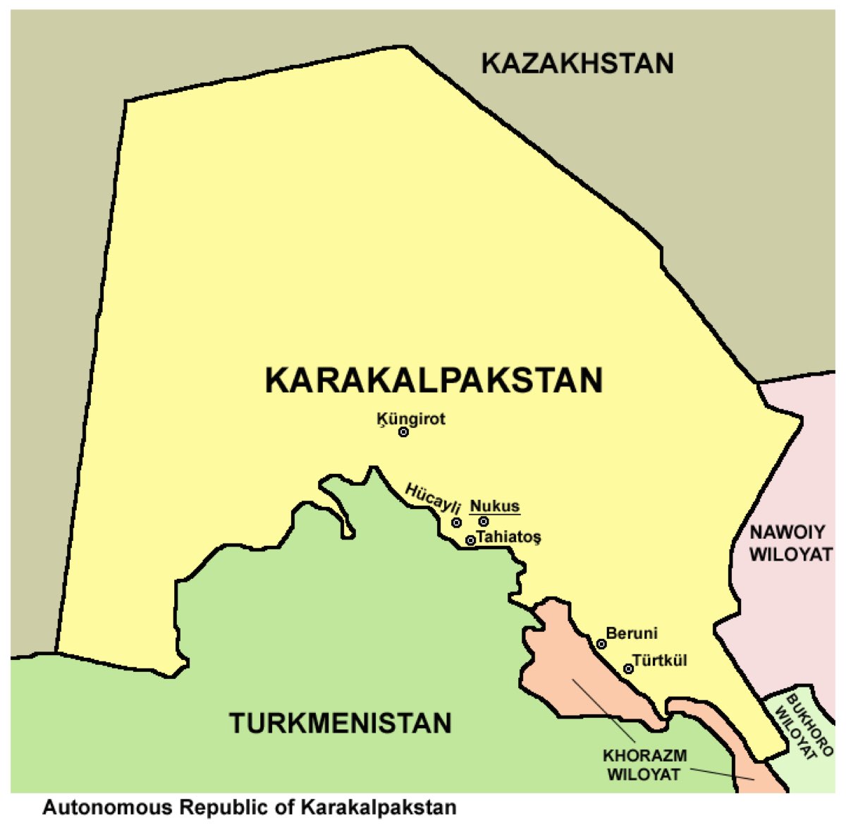Karakalpak Türkleri ve Bugünkü Karakalpakistan